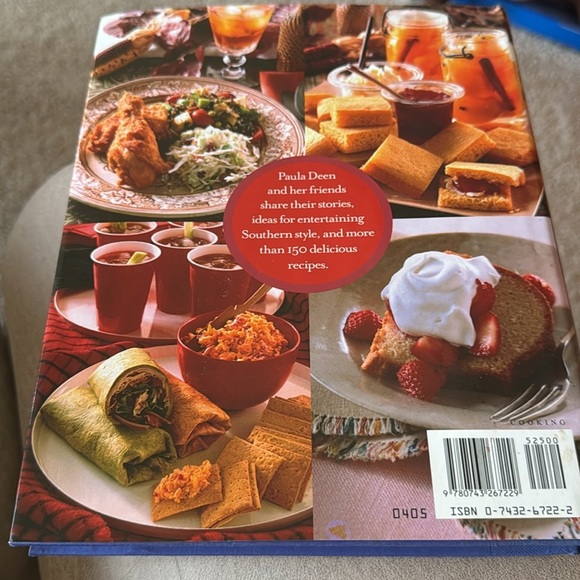 Paula Deen & Friends - Living It Up, Southern Style Cookbook EUC Food Network - Picture 5 of 5